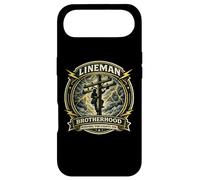 Custodia per iPhone Air Lineman Brotherhood - Distintivo con scritta "Keep the Lights On"