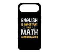 Custodia per iPhone Air L'inglese è importante, ma la matematica è importante divertente Pi Day