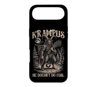 Custodia per iPhone Air Linoleografia Krampus Non fa Coal Dark Folklore Men