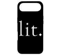 Custodia per iPhone Air Lit Meme Funny Gamer Slang Gift For Moms Sister LIT Cool LIT