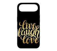 Custodia per iPhone Air Live Laugh Love Tee shirts, Inspiration Cool Quotes Graphic