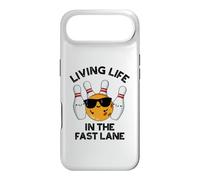 Custodia per iPhone Air Living Like In The Fast Lane Funny Bowling Pun