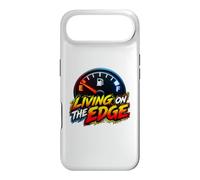 Custodia per iPhone Air Living on the Edge Empty Fuel Gauge Funny Driving