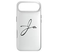 Custodia per iPhone Air Logo firmato scritto a mano con colore nero