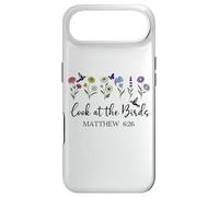 Custodia per iPhone Air Look at the Birds Air Scripture Matthew 6:26 Bible Verse God