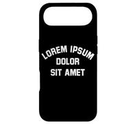 Custodia per iPhone Air Lorem Ipsum Dolor Sit Amet Graphic Designer Web UX UI Divertente