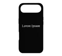 Custodia per iPhone Air Lorem Ipsum Latino Segnaposto Macchina da scrivere Geek