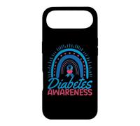 Custodia per iPhone Air Lotta contro il diabete, mese della sensibilizzazione sul diabete con nastro blu arcobaleno
