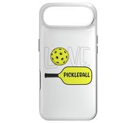 Custodia per iPhone Air LOVE PICKLEBALL Cute Paddle and Ball Fun Sports Fans Players