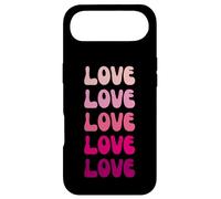 Custodia per iPhone Air Love Retro Stack Design
