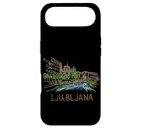 Custodia per iPhone Air Lubiana Slovenia souvenir da viaggio regalo punto di riferimento della città