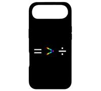 Custodia per iPhone Air L'uguaglianza è maggiore della divisione Semplice Equazione Arcobaleno