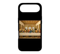 Custodia per iPhone Air L'ultima cena per gatti, Funny Cats, Cat Lovers, Cat Art Classic