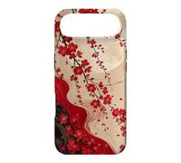 Custodia per iPhone Air Luna Dietro I Fiori Di Ciliegio Cascata
