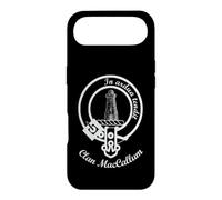 Custodia per iPhone Air MacCallum cognome cognome scozzese Clan tartan distintivo stemma