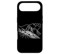 Custodia per iPhone Air Machu Picchu Arte Lineare Rovine Inca