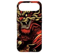 Custodia per iPhone Air Mad Lion Dance cinese Foo Dog