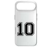 Custodia per iPhone Air Maglia numero 10 per un buon decimo compleanno Twin Day