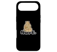 Custodia per iPhone Air Maglietta con scritta "No" Lazy English Bulldog