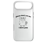 Custodia per iPhone Air Maglietta con scritta "Please Don't Eat Me, I Love You"