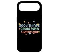 Custodia per iPhone Air Maglietta Good Things Grow With Gratitude Positive
