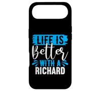 Custodia per iPhone Air Maglietta "Life Is Better With A Richard" con nome Richard