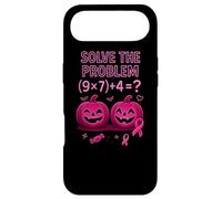 Custodia per iPhone Air Maglietta Solve The Problem 9x7+4 Meme 6 7 We Wear Pink