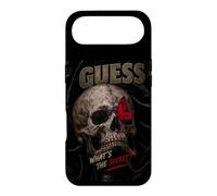 Custodia per iPhone Air Maglietta vintage con teschio misterioso e farfalla Guess What's The Secret