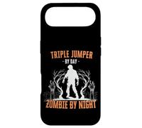 Custodia per iPhone Air Maglione triplo di Day Zombie by Night Triple Jump Halloween