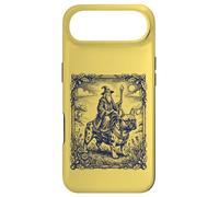 Custodia per iPhone Air Mago Cavalcando Bulldog Francese Fantasy Art