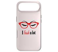 Custodia per iPhone Air Make up Lash Eyelash Eyelashes Lover Sun Glasses Red t-shirt