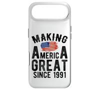 Custodia per iPhone Air Making America Great Since 1991 35 Compleanno di anni