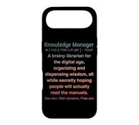 Custodia per iPhone Air Manager della conoscenza divertente