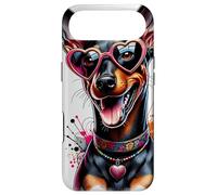 Custodia per iPhone Air Manchester Terrier Standard Dog St Valentines Day Opera d'arte