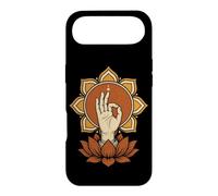 Custodia per iPhone Air Mano del risveglio Mudra Lotus Mandala meditazione buddista