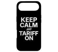 Custodia per iPhone Air Mantieni la calma e tariffa sulle tariffe umoristiche divertenti della politica commerciale