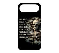 Custodia per iPhone Air Mark 8:36 What Shall it Profit - Eternity Verse Warning