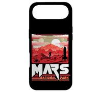 Custodia per iPhone Air Mars National Park Vintage Sci-Fi Martian Exploration Space