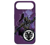 Custodia per iPhone Air Marvel Black Panther Wakanda Tech Suit e Pantera Maschera Icona
