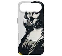 Custodia per iPhone Air Maschera antigas Monna Lisa Street Art Graffiti Guerriglia Urbana