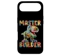 Custodia per iPhone Air Master Builder Dino Bricks Blocks Play Toys T-Rex Dinosaur