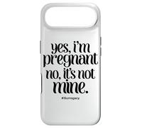 Custodia per iPhone Air Maternità surrogata Sì Sono incinta No Non è mio Surrogato Divertente
