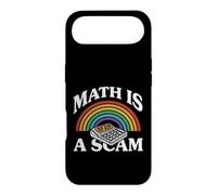 Custodia per iPhone Air Math Is A Scam Retro Rainbow Exploding Calculator Sarcasm