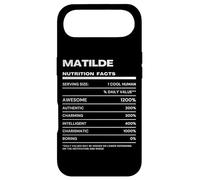 Custodia per iPhone Air Matilde Dichiarazione Nutrizionale Nome Divertente