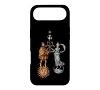 Custodia per iPhone Air Matrimonio alchemico di Re/Regina Sole & Luna