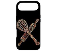 Custodia per iPhone Air Mattarello e impastatrice a mano Disegno di pasticceria