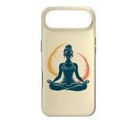 Custodia per iPhone Air meditare, donna, in, loto, posa, yoga, arte