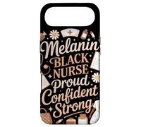 Custodia per iPhone Air Melanin Black Nurse Proud Confident Strong Infermiera
