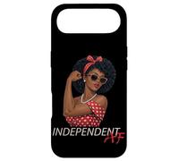 Custodia per iPhone Air Melanina Afrocentrica Ragazza Pin Up Nera AF Indipendente