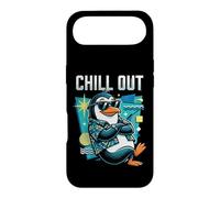 Custodia per iPhone Air Mellow Penguin Tropical Shirt Retro Geometric Art